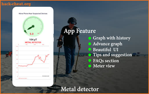 Metal detector screenshot