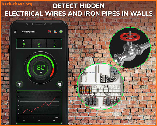 Metal Detector: Stud Finder - Hidden Metal Finder screenshot
