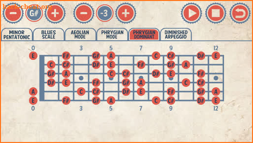 Metal Guitar Jam Tracks screenshot