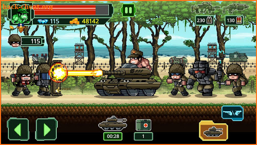 Metal Guns Fury : beat em up screenshot