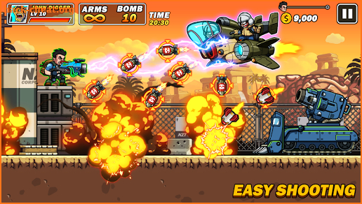 Metal Mercenary - 2D Platform Action Shooter screenshot