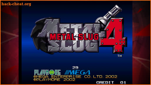 METAL SLUG 4 ACA NEOGEO screenshot