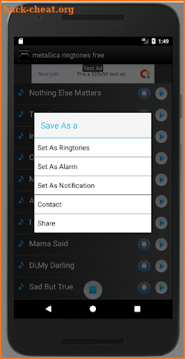 Metallica Ringtones Free screenshot