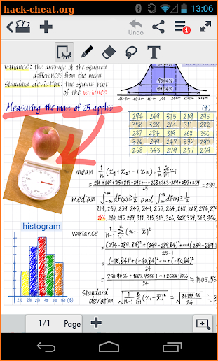 MetaMoJi Note Lite screenshot