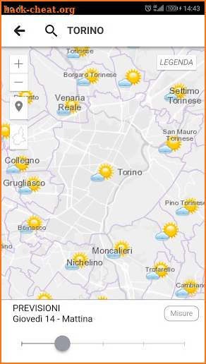 Meteo Piemonte screenshot