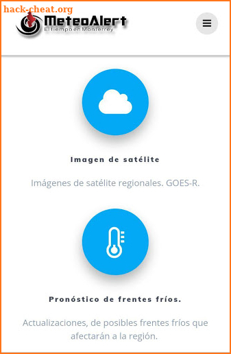 Meteoalert Monterrey screenshot