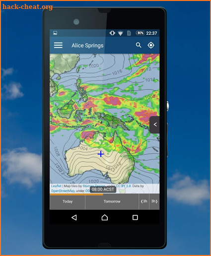 meteoblue screenshot