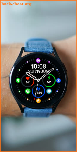 METEORA PRO Hybrid Watch Face screenshot