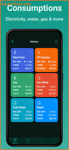 Meterable - Meter readings app screenshot