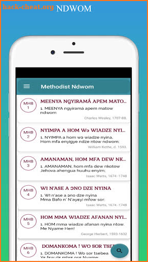 Methodist Ndwom: Hymnal app for Methodist Church screenshot