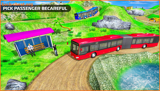 Metro Bus Public Transport : Bus Simulator Offroad screenshot