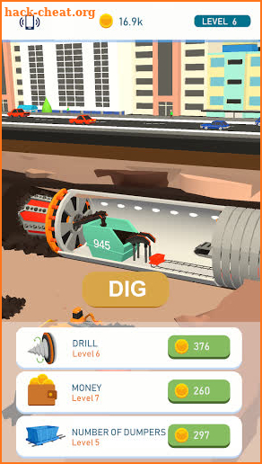 Metro Idle 3D - Drill Metro screenshot