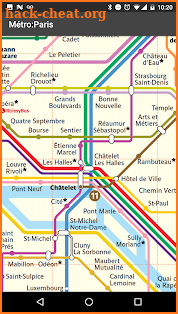 Metro Map: Paris (Offline) screenshot