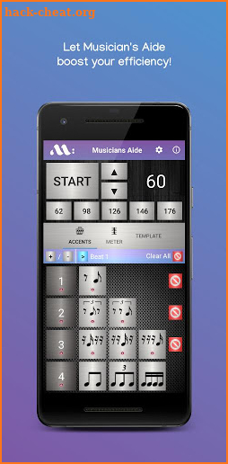 Metronome - Musicians Aide screenshot