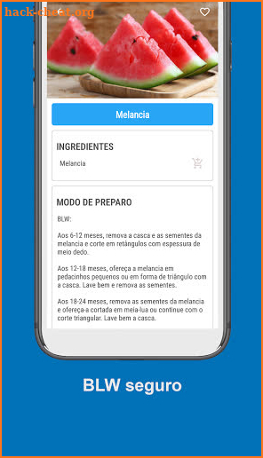 Meu Bebê: Receitas, BLW e Papinhas screenshot