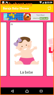 Mexican Bingo Baby Shower screenshot