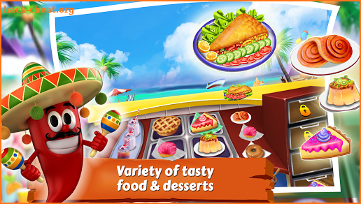 Mexican Food Kitchen Story Chef Cooking Games screenshot