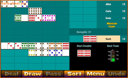 Mexican Train Dominoes 2 screenshot