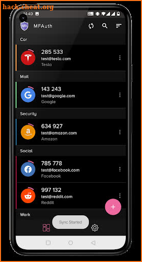 MFAuth - 2FA Auth + Cloud Sync screenshot