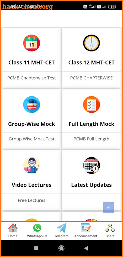 MHT-CET Free Mock Test screenshot