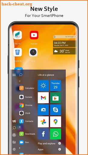 Mi 11 Ultra Theme For Computer Launcher screenshot