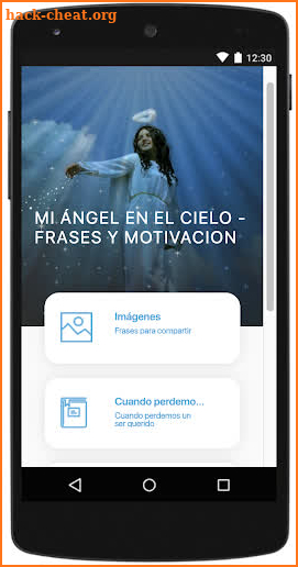 Mi ángel en el Cielo - Frases y noticias screenshot