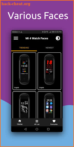 Mi Band 4 Watch Faces - For Xiaomi Mi 4 screenshot