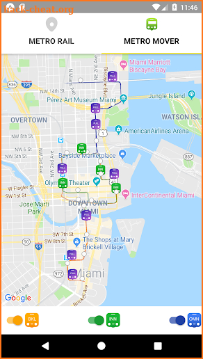 Miami Dade Transit screenshot