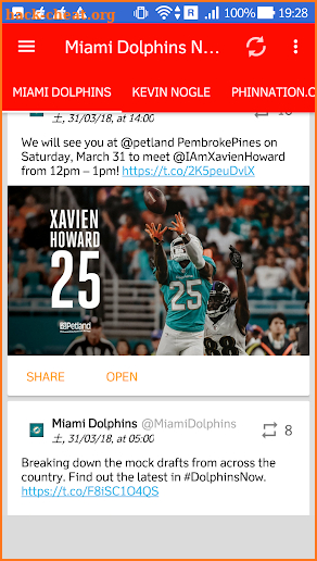 Miami Dolphins All News screenshot