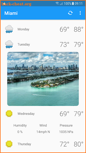 Miami, FL - weather and more screenshot