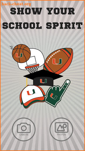 Miami Hurricanes PLUS Selfie Stickers screenshot