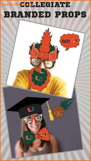 Miami Hurricanes PLUS Selfie Stickers screenshot