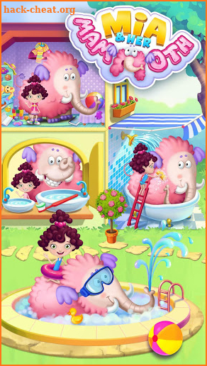 Mia’s Secret Pet - Fluffy Pink Elephant Care screenshot