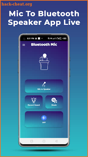 Mic To Speaker: Bluetooth Mic screenshot