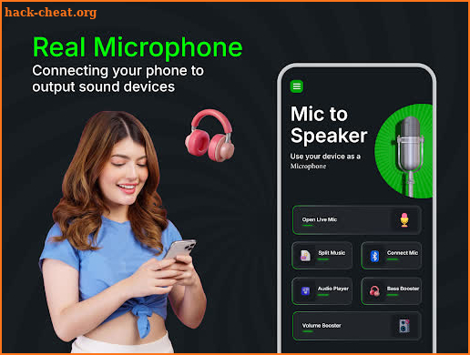 Mic to Speaker Bluetooth Mic screenshot