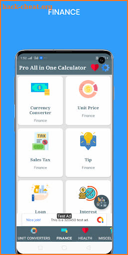 MiCalc - All in one calculator screenshot