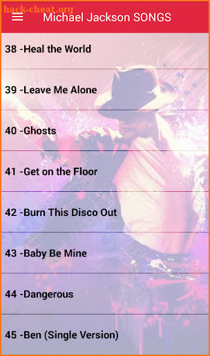 Michael Jackson Songs Offline ( Without internet ) screenshot