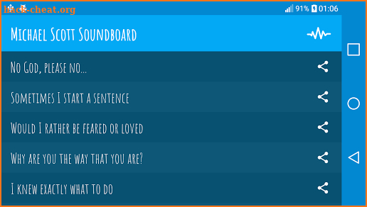 Michael Scott Soundboard screenshot