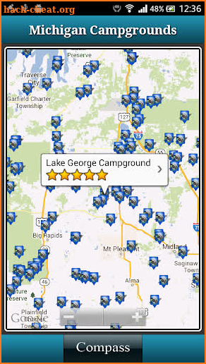 Michigan  Campgrounds screenshot