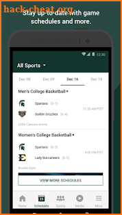 Michigan State Spartans screenshot