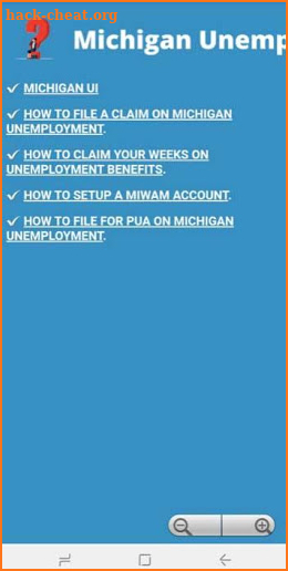 Michigan Unemployment App screenshot