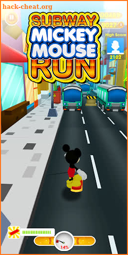 MICKEY subway MOUSE run screenshot