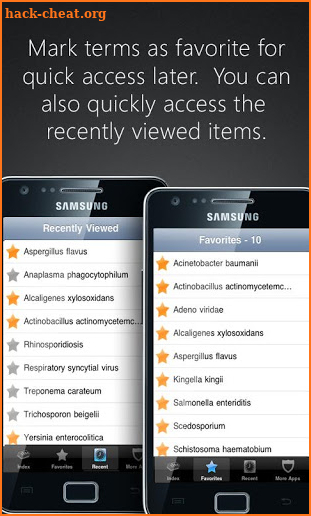 Microbiology Pronunciations screenshot