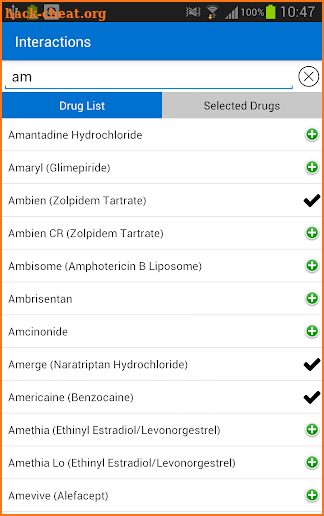 Micromedex NeoFax Essentials screenshot