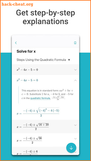 Microsoft Math Solver screenshot