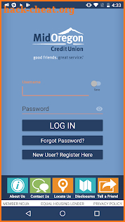 Mid Oregon Credit Union screenshot
