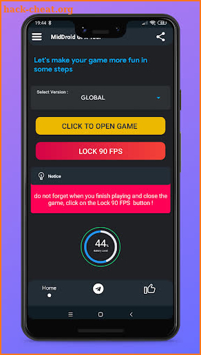 MidDroid Unlock 90 FPS For Android 11 screenshot