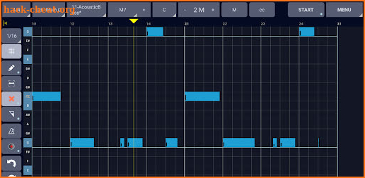 MIDI Arranger screenshot