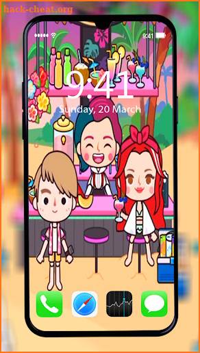 Miga Town Fun World Wallpaper screenshot