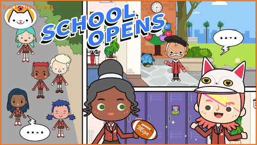 Miga Town: My School screenshot